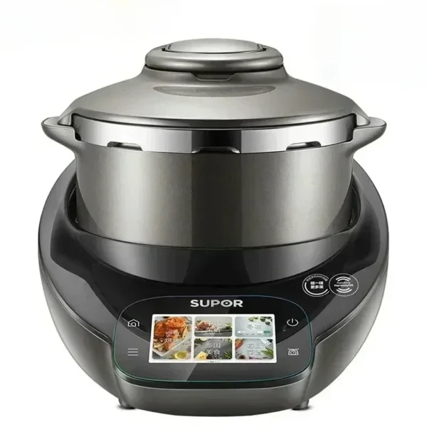 Multifunctional Kitchen Robot - Home Automatic Frying Robot, Multi-Purpose Pot & Pressure Cooker Cooking Machine Combined - Image 5