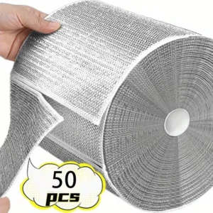 Dish brush Magic Cleaning Cloth Single Sided Metal Steel Wire Rags Kitchen Dish Pot Washdishing Cloths Towel Clean Tools