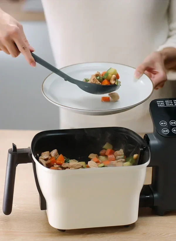 Fully Automatic Intelligent Cooking Robot: Household, Multi-Function Cooking Frying Pan, Cooking. - Image 4