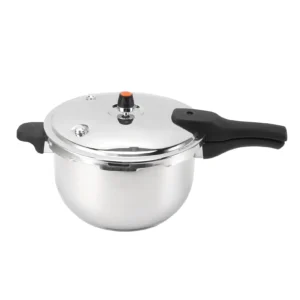 Pressure Cooker Stainless Steel Explosion Proof Multifunctional with Safety Valve 80KPA Security Handle Pressure Cooking Pot