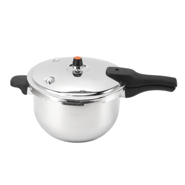 Pressure Cooker Stainless Steel Explosion Proof Multifunctional with Safety Valve 80KPA Security Handle Pressure Cooking Pot