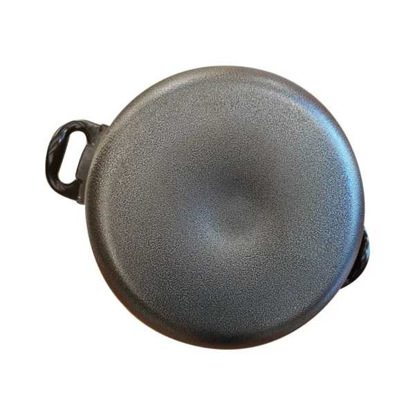 New Frosted Spray Coating Pressure Cooker 3L Black Safety Explosion-Proof Pressure Cooker Pot Outdoor Firewood Pressure Cooker - Image 3