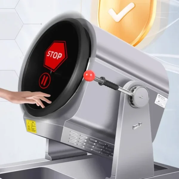 Automatic 220V Automatic Cooker Commercial Intelligent Automatic Cooker Person Cooker Frying Pan Fried Rice Robot De Cocina - Image 2