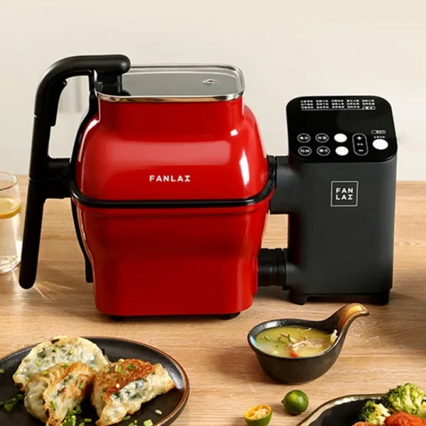 Household cooking machine fully automatic cooking machine multi-function fried rice machine cooking pot intelligent robot - Image 6
