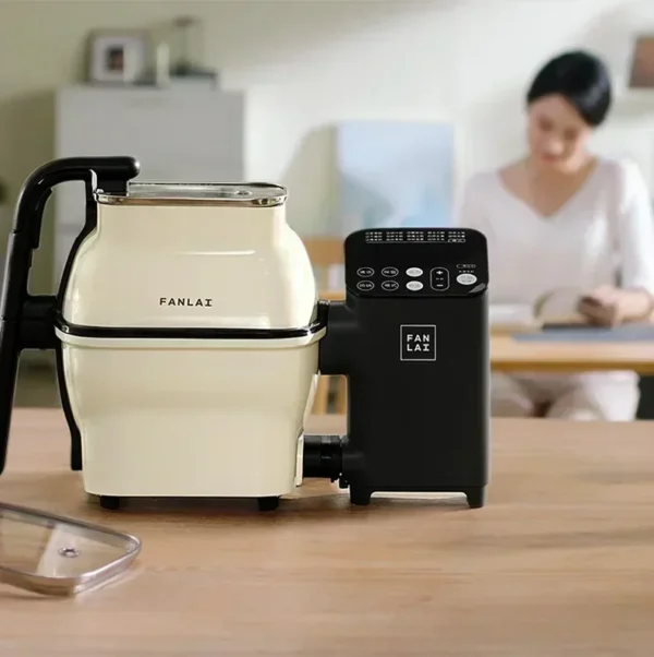 Household cooking machine fully automatic cooking machine multi-function fried rice machine cooking pot intelligent robot - Image 3