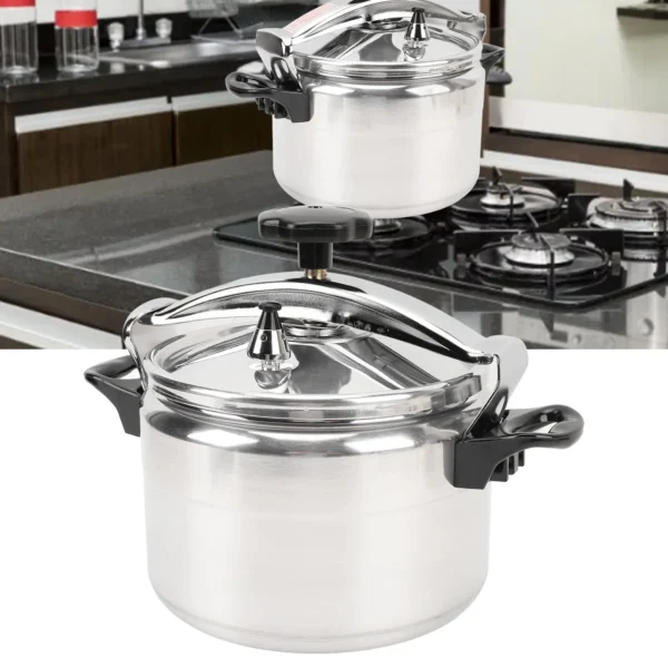 Pressure Cooker Professional 7L Large Capacity Efficient Safety non Coating Double Ears Aluminum Pressure Canner for Gas Stove - Image 3