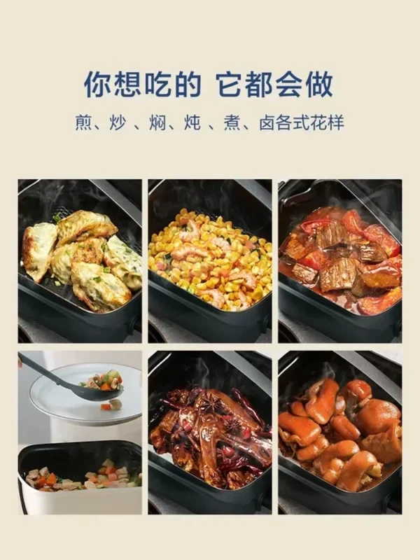 Fully Automatic Intelligent Cooking Robot: Household, Multi-Function Cooking Frying Pan, Cooking. - Image 5