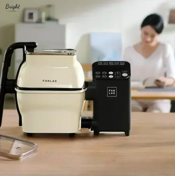 intelligent New fully cooking pot robot fried rice household multifunctional fried rice electric frying pan frying machine - Image 4