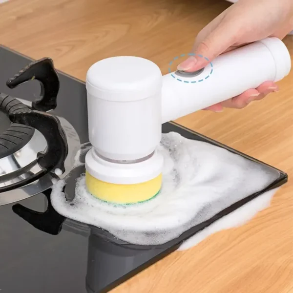 Wireless Electric Cleaning Brush Household Kitchen Dishwashing Brush Bathtub Tile Cleaning Brush Window Washer Robot Glass Wiper - Image 4