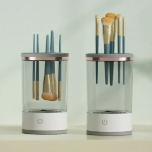 Automatic Makeup Brush Electric Cleaner Machine USB Rechargeable Make Up Brush Rotary Washer Quick Dry Sterilize Tool