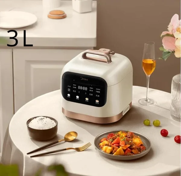 220V Midea Electric Pressure Cooker - Multi-Functional Automatic Rice Cooker, Intelligent New Model with High Pressure A - Image 2