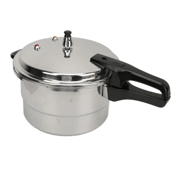 Stovetop Pressure Cooker Pressure Cooker Rapid Heat Conduction Safety Valves Multi Purpose Anti Clogging Universal for Cooking
