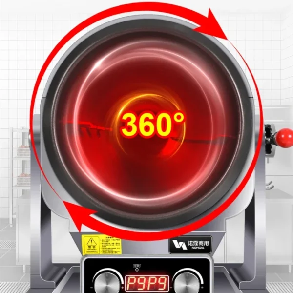 Automatic 220V Automatic Cooker Commercial Intelligent Automatic Cooker Person Cooker Frying Pan Fried Rice Robot De Cocina - Image 4