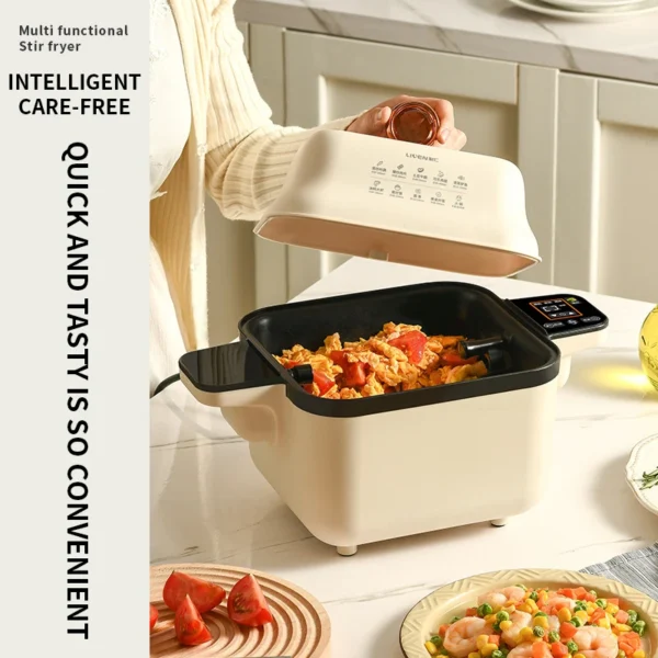 Stir Frying Machine Fully Automatic Home no supervision required Rotating Flip Intelligent Stir Frying Robot - Image 2