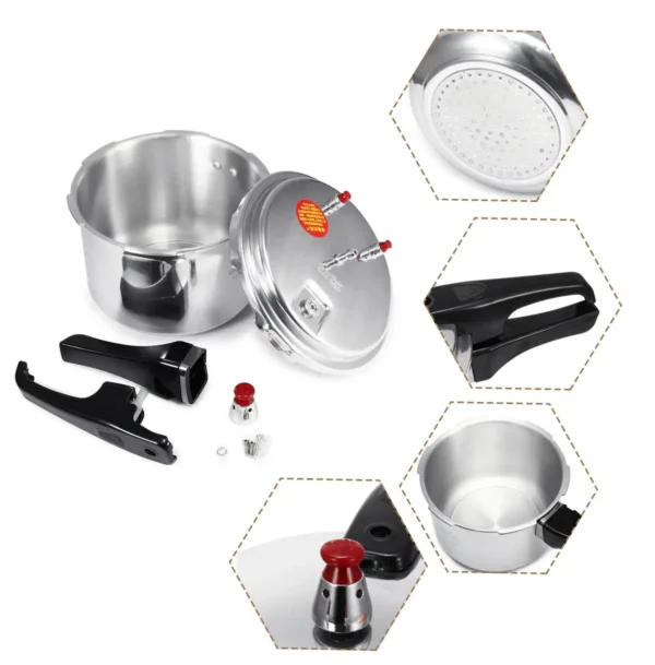 18cm/20cm/22cm Kitchen Pressure Cooker Electric Stove Gas Stove Energy-saving Safety Cooking Utensils Aluminum Alloy - Image 4