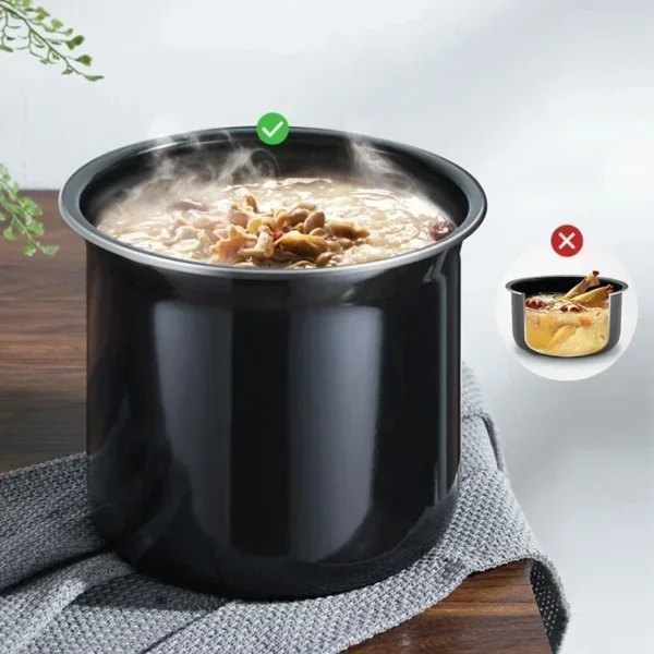 New electric pressure cooker 5 liters of large-capacity household double-bladder multifunctional rice cooker reservation - Image 5