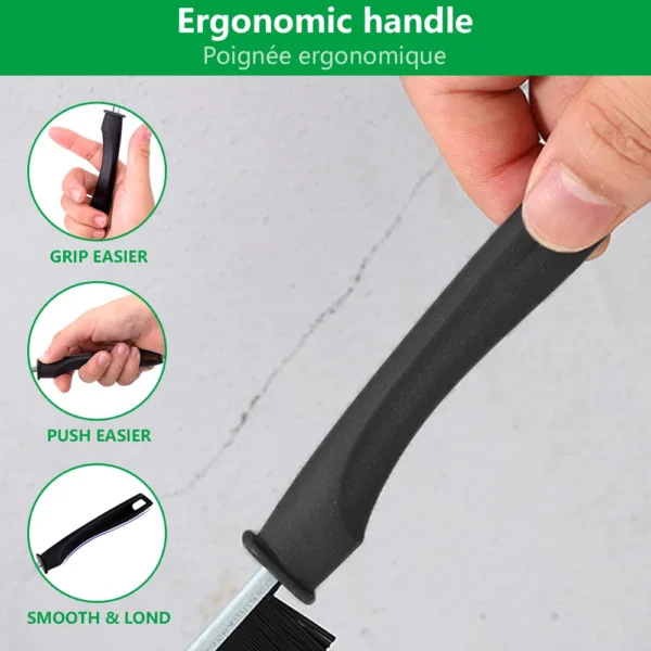 Hard Bristle Crevice Cleaning Brush for Fine Seam Corners Groove Window Cleaning Tools Kitchen Bathroom Home Tiles Joints Brush - Image 4