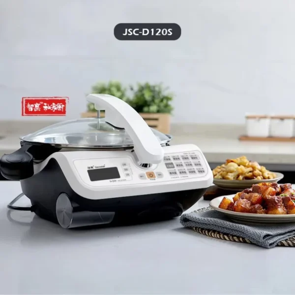 New automatic cooking robot intelligent multi-functional cooking pot lazy wok home use intelligent temperature control - Image 2
