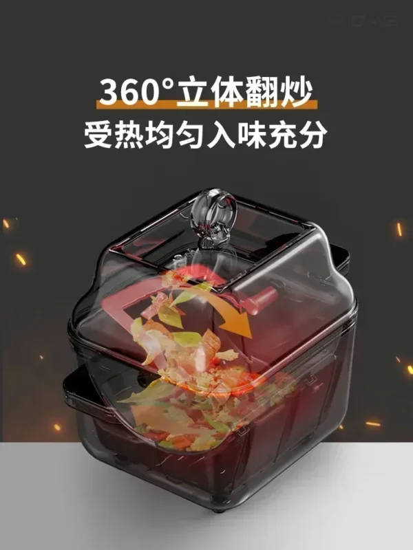 New home kitchen multifunctional automatic frying robot intelligent household fried rice machine a machine multi-purpose - Image 4