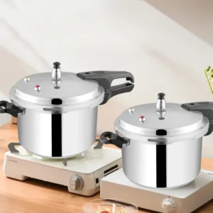 Kitchen Pressure Cooker Cookware Soup Meats pot 18/20/22cm Gas Stove/Open Fire Pressure Cooker Outdoor Camping Cook Tool Steamer