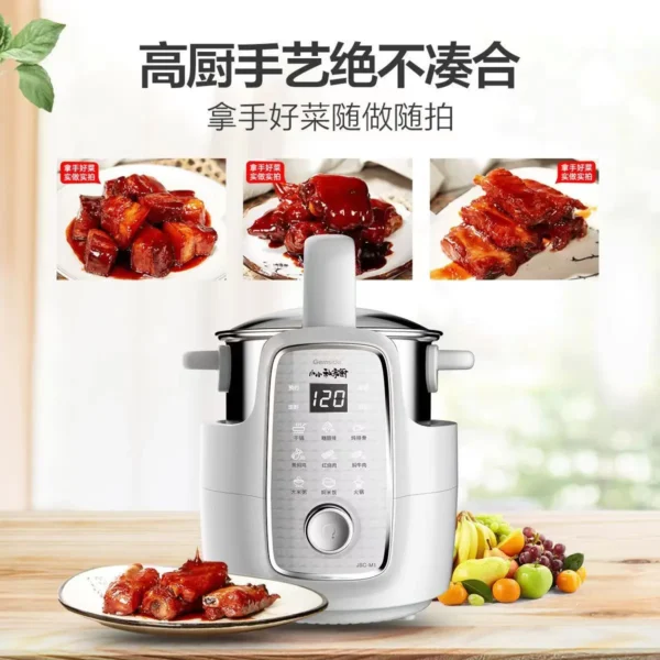Automatic Cooking Pot Home Smart Stir-fry Robot Multi-functional Cooking Machine Lazy Wok M1 anti-paste and anti-overflow - Image 4