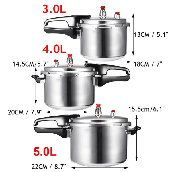 18/20/22/28/32cm 304 Stainless Steel Kitchen Pressure Cooker Electric Stove Gas Stove Energy-saving Safety Cooking Utensils - Image 6