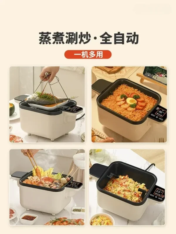 Multi - function Automatic Cooking Robot - Stir Frying Intelligent Household Lazy Pan Fried Rice Machine Robot Da Cucina. - Image 5