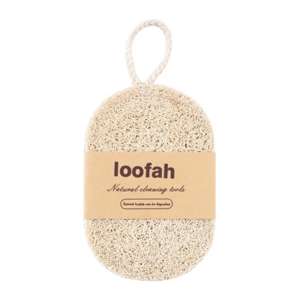 Natural Luffa Dish Towel Washing Cloth Sponge Loofah Scrub Pad Dish Pot Oil Stain Removing Scrubber Kitchen Clean Brushes Pad - Image 5