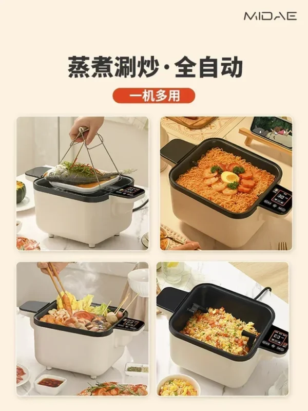 Multifunctional Auto - Frying Cooking Robot for Home: Lazy Pot, Great for Fried Rice kitchen robot - Image 5
