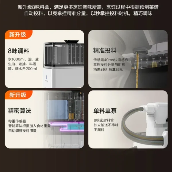 Tianke Intelligent Cooking Machine Food Wan 3.0PRO Household Automatic Cooking Machine Cooking Robot Automatic - Image 5