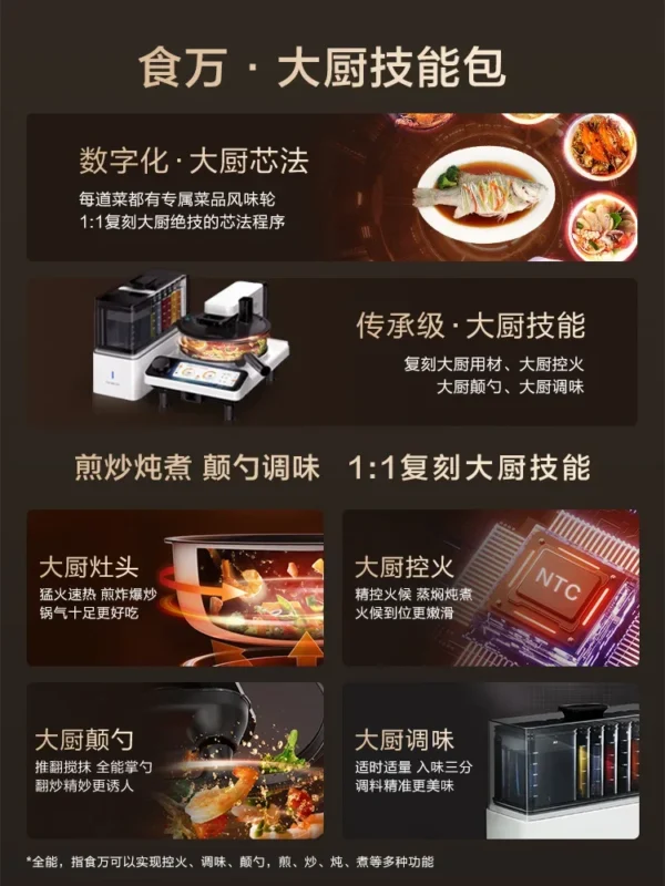 Tianke Intelligent Cooking Machine Food Wan 3.0PRO Household Automatic Cooking Machine Cooking Robot Automatic - Image 4