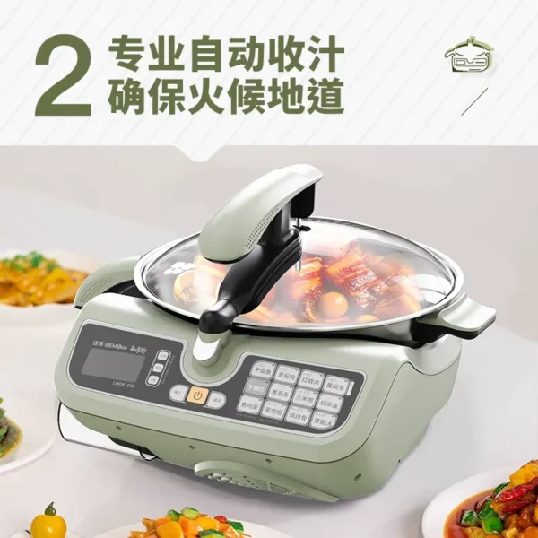 multi-functional Automatic cooking pot automatic high-end cooking robot smart home cooking automatically adjusts the heat - Image 3