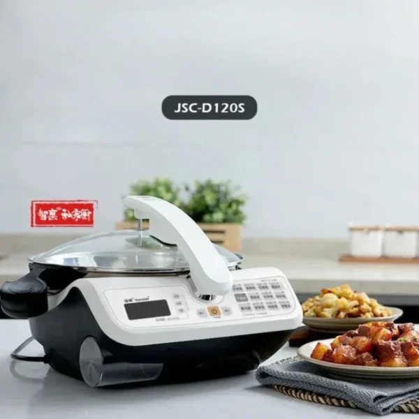 New frying robot home automatic cooking pot automatic frying robot intelligent multifunction lazy person frying pan